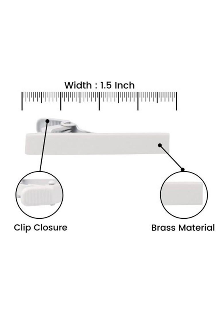 Men Solid Elegant Tie Bar