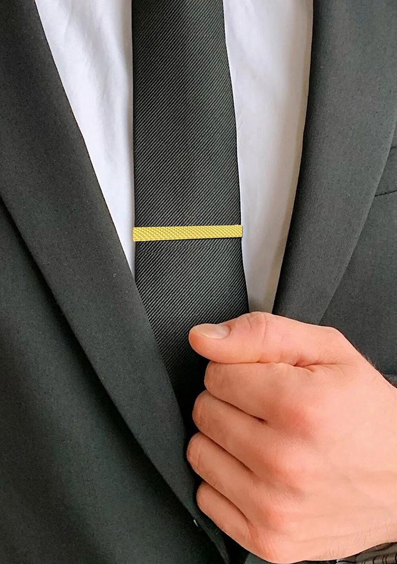 Men Gold Plated Classic Tie Pin