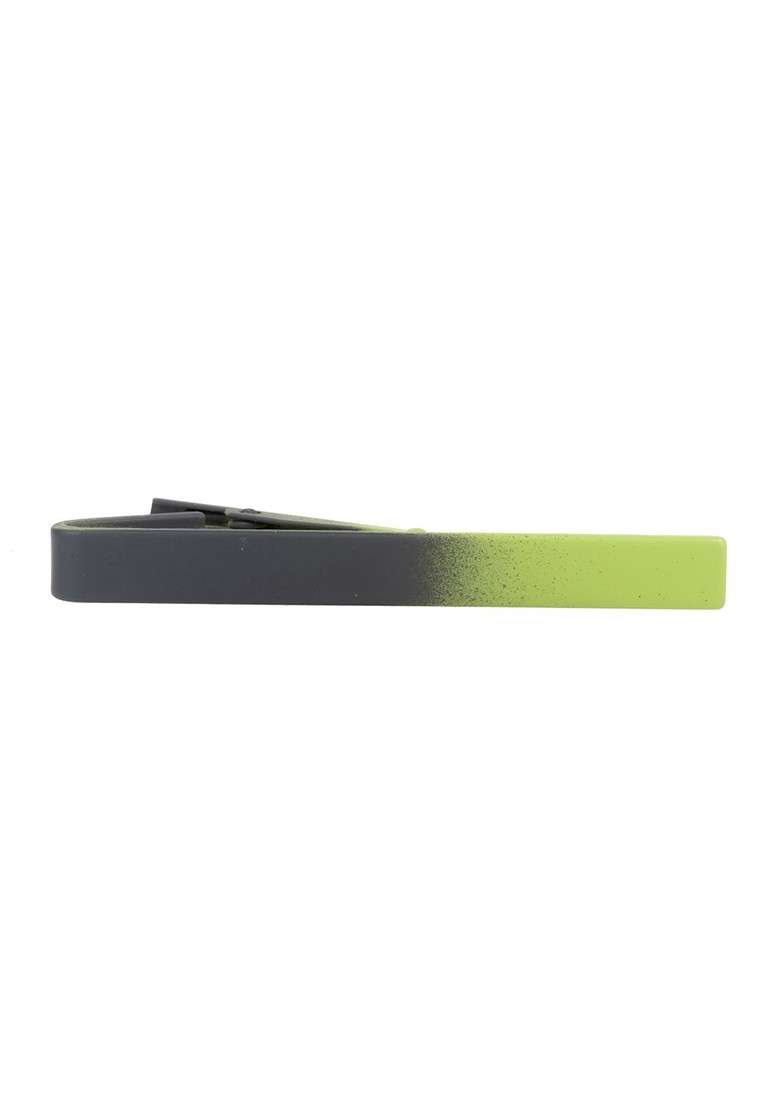 Men Green Classic Matt Finishing Tie Bar - Indya