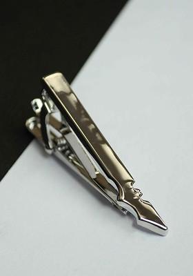 Men Brass Tie Bar Brooch