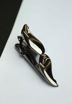 Men Moustache Shaped Tie Bar Brooch