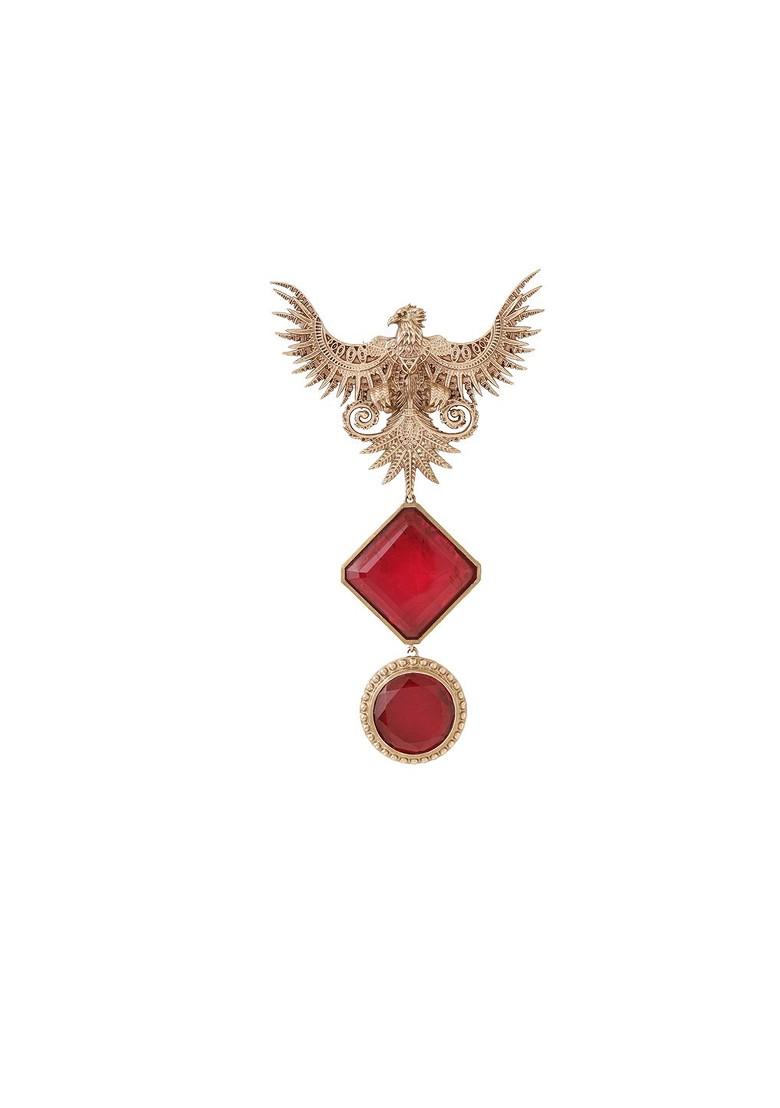 Men Jwala E Jung Brooch