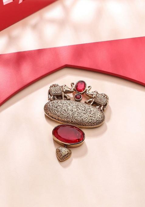 Men Shaan E Jungle Brooch