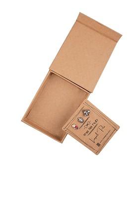 Men Set Of 3 Minimal Brass Brooch