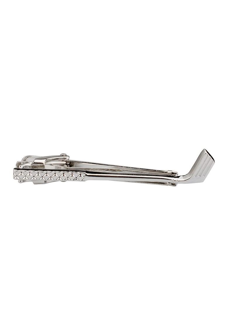 Men Wedge Golf Stick Tie Bar Brooch
