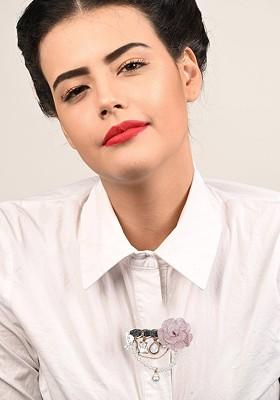 Floral Embellished Brooch