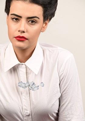 Floral Charm Sheer Brooch