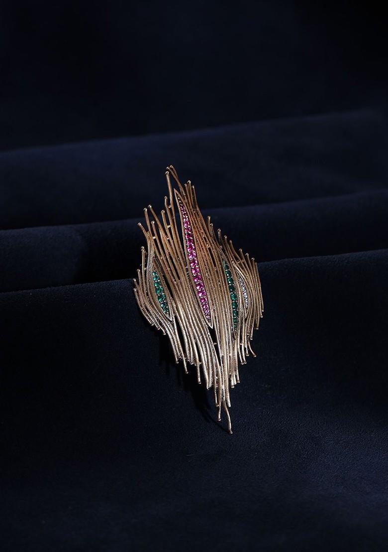 Men Triveni Sangam Brooch