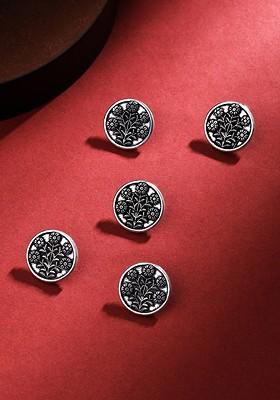 Set Of 5 Eternal Garden Suit/Sherwani Buttons