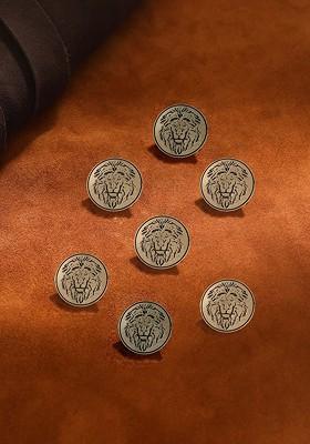 Set Of 7 Power Ruler Suit/Sherwani Buttons