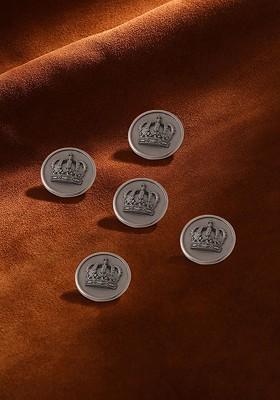 Set Of 5 Emperor Crown Suit/Sherwani Buttons