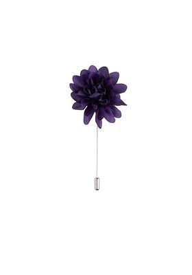 Men Dahlia Flower Lapel Pin