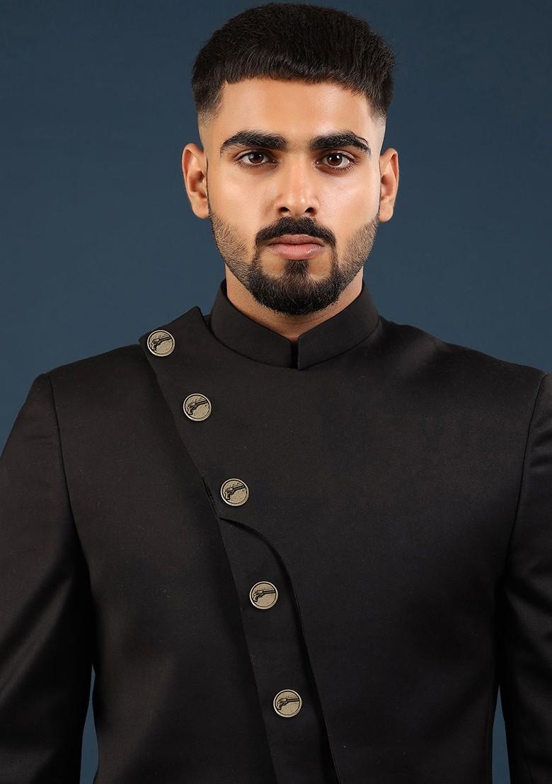 Men Set Of 7 Power Gun Buttons