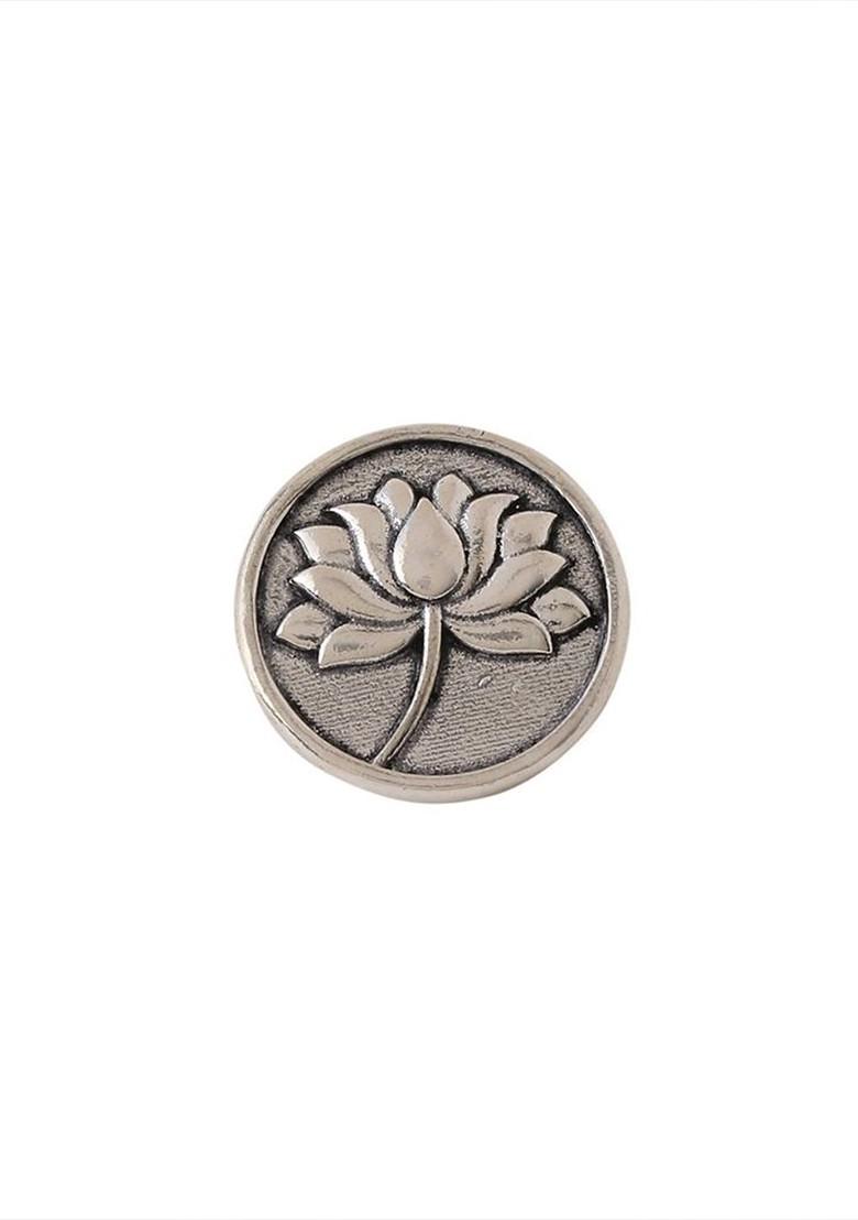 Men Set Of 7 Divine Lotus Brooches