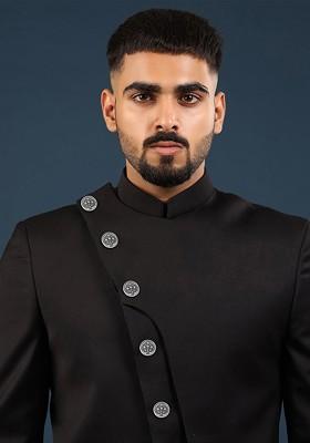 Men Set Of 5 Tree Motif Buttons