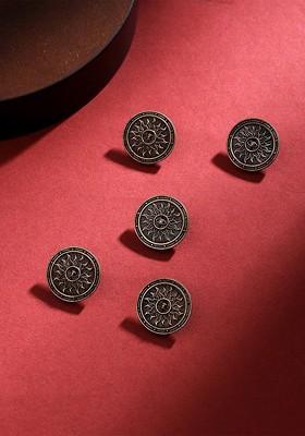 Men Set Of 5 Radiant Dawn Buttons