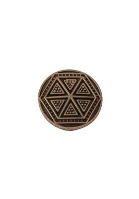 Men Set Of 7 Double Hexagon Buttons