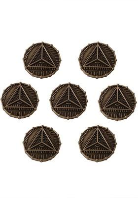 Men Set Of 7 Bermuda Triangle Buttons
