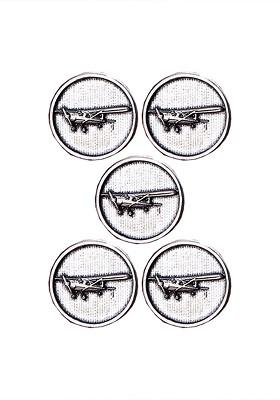 Men Set Of 5 Vintage Plane Buttons