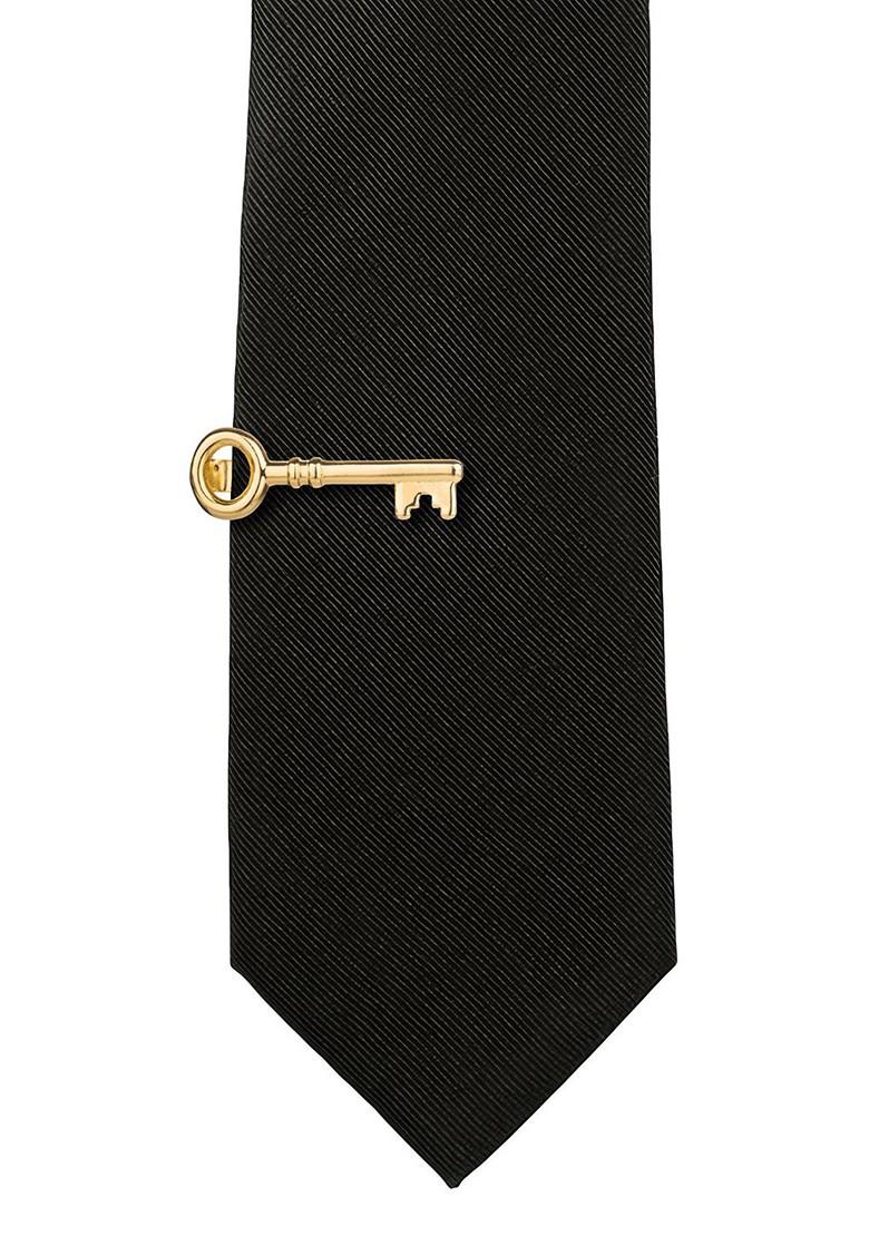 Men Brass Key Tie Pin