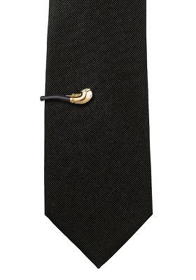 Men Brass Pipe Tie Pin