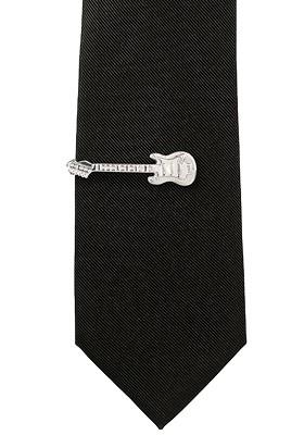 Men Brass Guitar Tie Pin