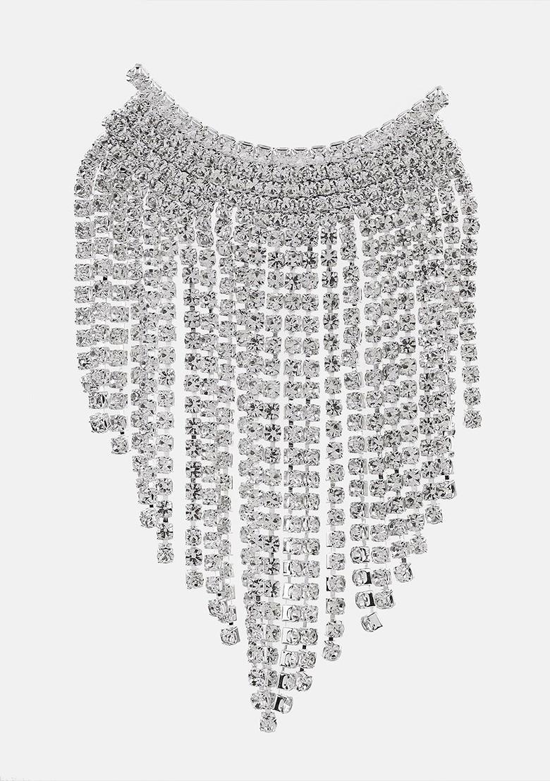 Women Stone Studded Brooch