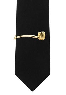 Men Gold Toned Solid Brass Tie Pin