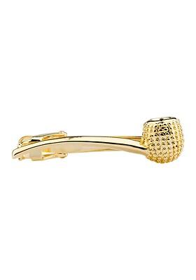 Men Gold Toned Solid Brass Tie Pin