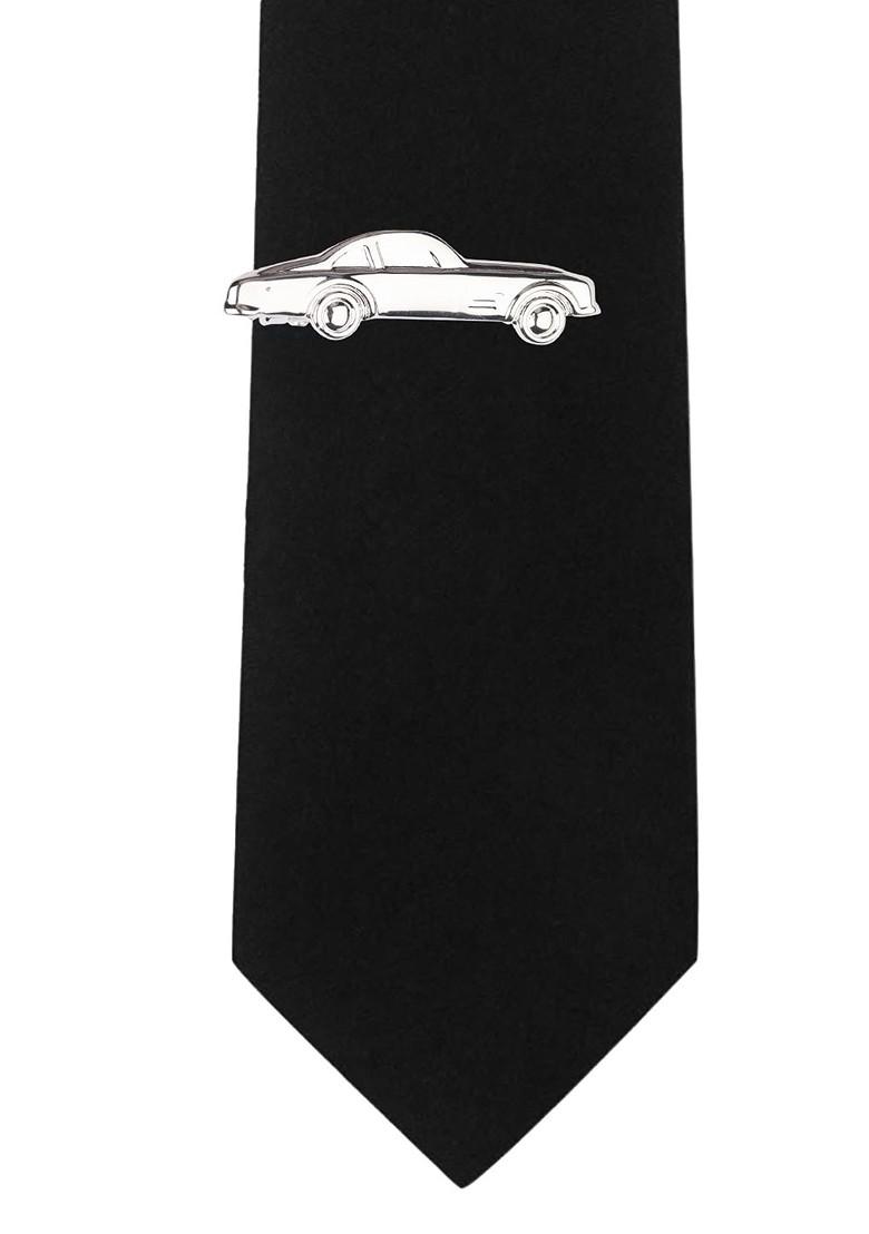 Men Silver Toned Solid Brass Tie Pin