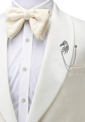 Silver Toned Plated Alloy Brooch