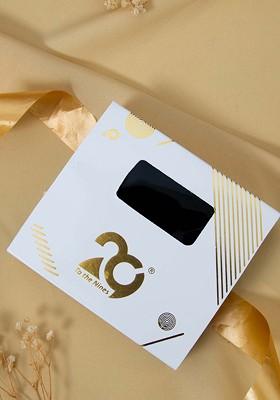 Gold Plated Stone Studded Brooch