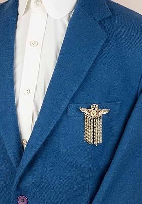 Gold Toned Plated Alloy Brooch