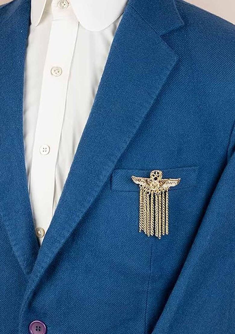 Gold Toned Plated Alloy Brooch