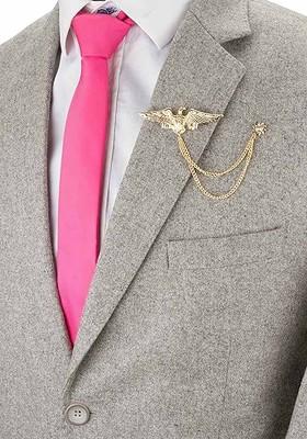 Gold Plated Zircon Studded Brooch