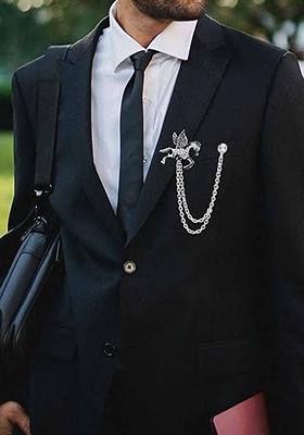 Silver Toned Plated Alloy Brooch