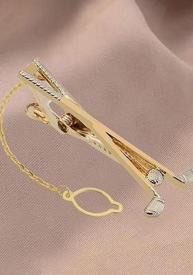 Men Golf Club Shaped Minimal Tie Pin