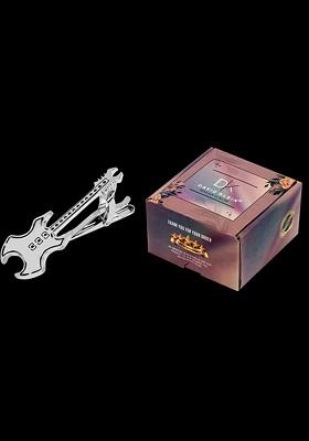 Men Guitar Shaped Statement Tie Pin