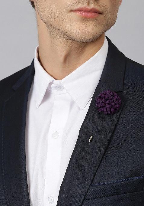 Purple Brooch