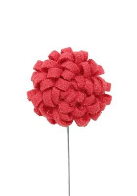 Men Red Lapel Pin Brooch