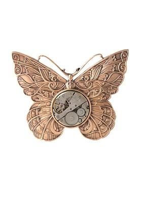 Men Brass Vintage Butterfly Brooch