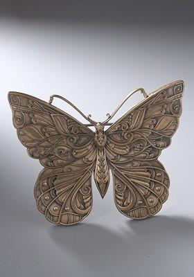 Men Gold Toned Fly High Brooch