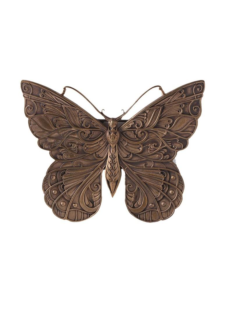 Men Gold Toned Fly High Brooch