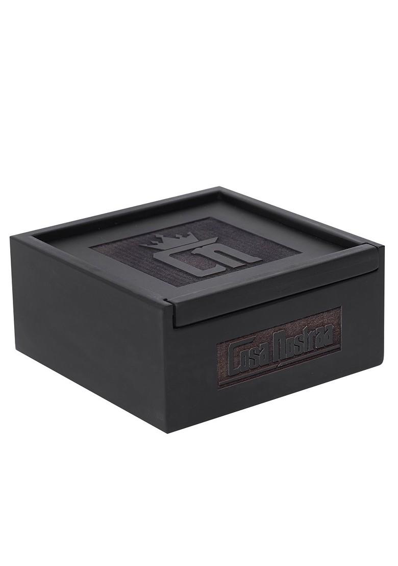 Men Antique Gold Toned Red The Bloomed Sunflower Shaped Statement Brooch