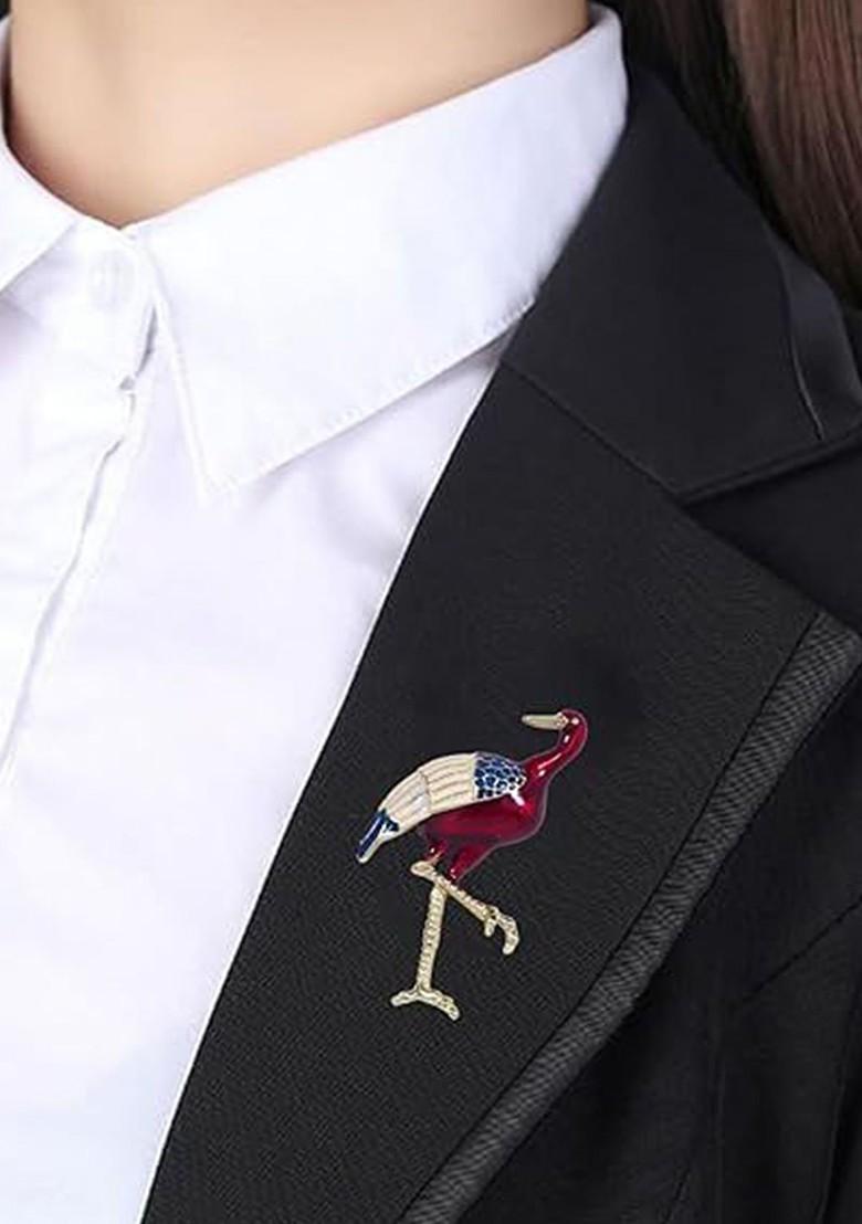 Meenakari Work Wedding Brooch For Men And Women