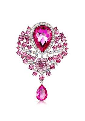 Women Crystal Brooch
