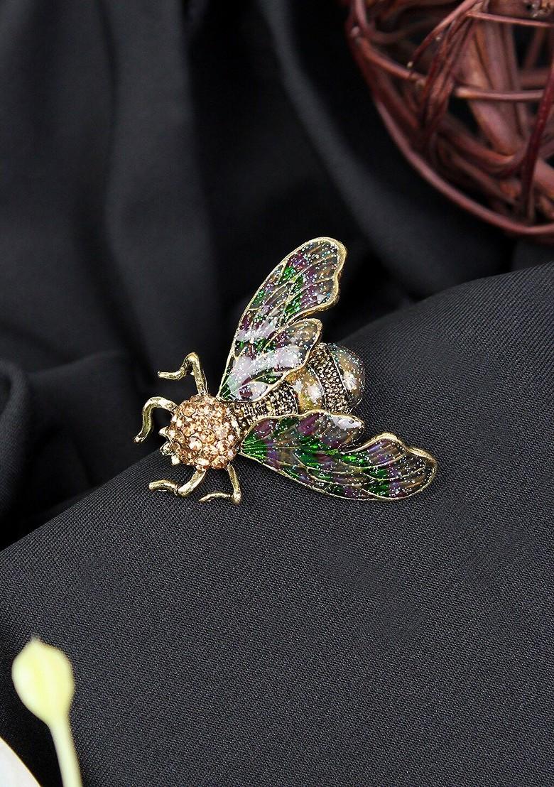 Alloy Nectar Nook Charm Brooch