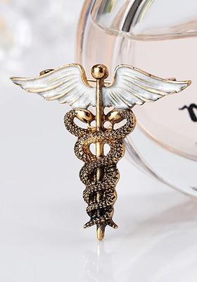 Unisex Snake Statement Brooch