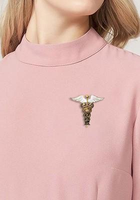 Unisex Snake Statement Brooch