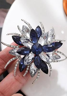 Women Crystal Rhinestone Brooch